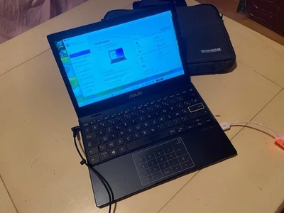 Asus E210M Windows11 Famille 25H2  11,5' 4Go RAM SSD 256Go +128Go Celeron N4020 - Photo 1/4