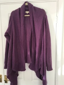 Monsoon purple mohair mix cardigan - Picture 1 of 5