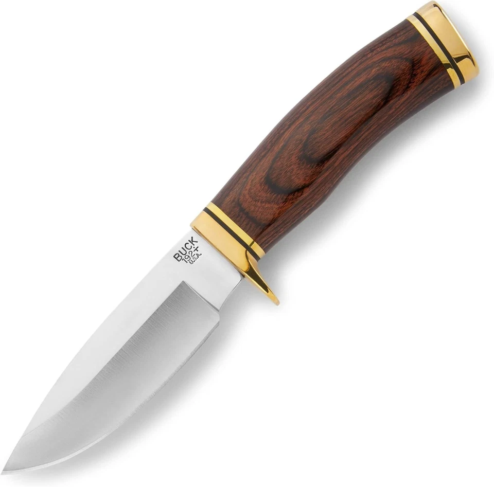 Cuchillo de caza Buck Knives 192 Vanguard, hoja fija de 4-1/4", diseño Full Tang Foto 1 de 4