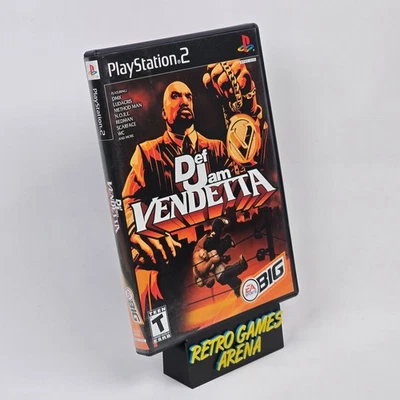 💿 REFURBISHED Def Jam: Vendetta (PlayStation 2 PS2) CIB COMPLETE 💿 - Image 1 of 4
