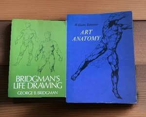 Art Anatomy by William Rimmer + Bridgman’s Life Drawing 2 Books! - Picture 1 of 8