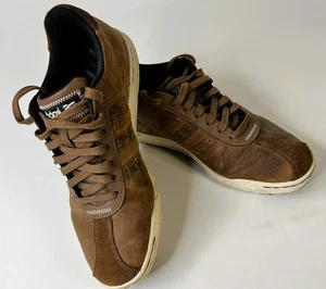 Adidas AdiCross II Golfschuhe ohne Spikes Herren US Größe 9 braun Wildleder Leder - Bild 1 von 13