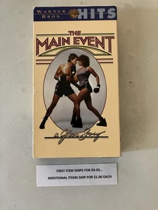 VHS Tape The Main Event $2.85 Shipping $4.50/$1.00 - Picture 1 of 2