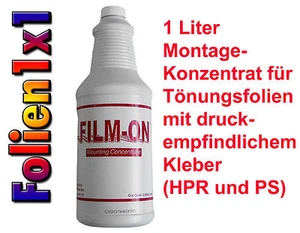 32,90€/L Film-ON Profi Montageflüssigkeit Tönungsfolie optimal positionieren uvm - Bild 1 von 1