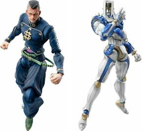 JoJo's Bizarre Adventure Super Action Statue Figure 4th part Nijimura Hand F/S - Picture 1 of 3