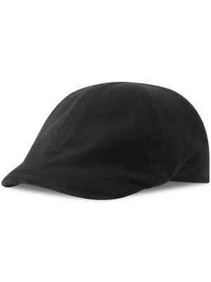 ATLANTIS Basco NERO cotone ORGANICO  GATSBY STREET Coppola baschetto - Immagine 1 di 2