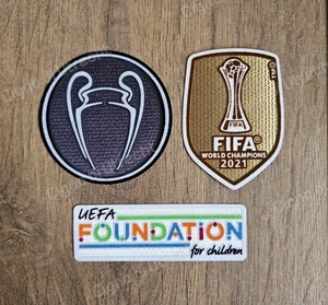 Chelsea 2021 Champions League Winner Club World Cup Champions Patch Badge - Picture 1 of 1