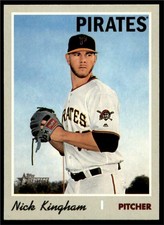 2019 Topps Heritage Base #700 Nick Kingham - Pittsburgh Pirates