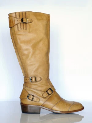 BELSTAFF Trailmaster Dama Botas de Cuero Marrón US 7 UK 4 EUR 37 Foto 1 de 4
