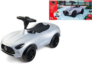 BIG Outdoor Spielzeug Bobby Car Bobby AMG GT Mercedes Benz silber 800056354 - Bild 1 von 11