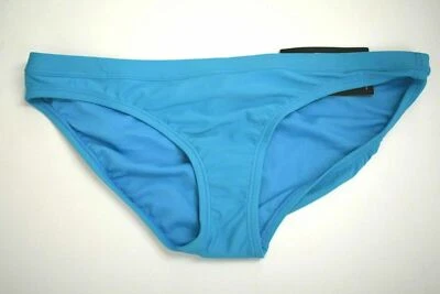 Pantalones de bikini deportivos Nike para mujer azules hipster elásticos cobertura completa forrados Foto 1 de 4