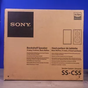 Sony SS-CS5 3 vie 3 driver bass reflex stereo altoparlanti da scaffale nuovi - Foto 1 di 6