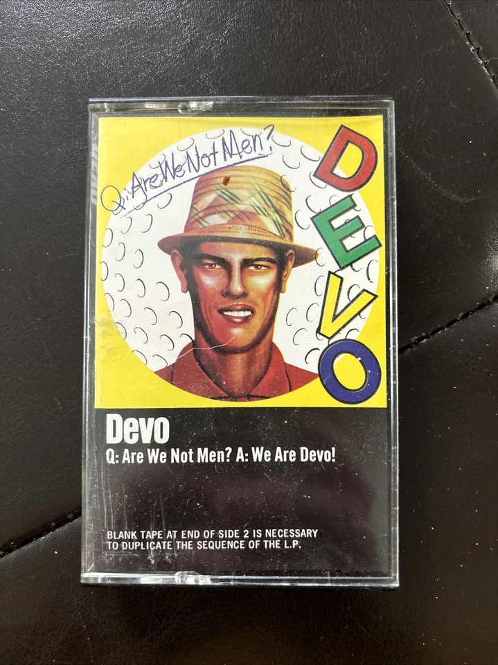 DEVO “Are We Not Men? We Are Devo!” Cassette Tape. Tested - Image 1 of 2