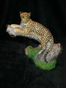 Spotted Leopard, Wildlife of The Seven Continents Collection by Lenox.