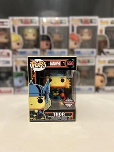 Funko Pop Vinyl - Marvel - Thor - #650 - Schwarzlicht - Sonderedition + Protektor - Bild 1 von 6