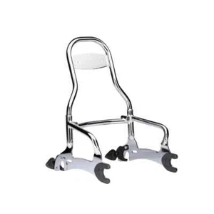 Indian Steel 12 in. Chrome Quick Release Passenger Sissy Bar 2880669-156 - Imagen 1 de 6