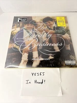 The Jonas Brothers Family Business RSD 2023 BF Greatest Hits on Clear Vinyl RARE - Image 1 of 4