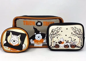 Neu mit Etikett Disney Winnie Puuh 3-teiliges Stift Bleistift Reise Make-up Dopp ALLES Tasche Set - Bild 1 von 11