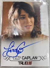 True Blood Premiere Edition Amy Burley Auto Card Lizzy Caplan 2012 + BONUS