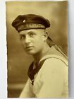 Handsome Male Wwi German Sailor Rppc Postcard Torpedo Half Flotilla 1919 V*