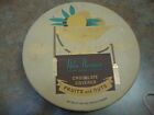 Vintage HELEN HARRISON CANDIES METAL TIN Can Advertising Fruits Nuts Chocolate