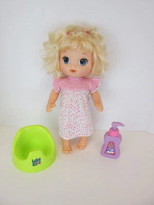 Baby Alive Potty Dance Hasbro Baby Doll 14 inch Tested Works Talking and Moving - Image 1 of 4