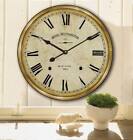 Wall Clock Non Silent Ticking Clock for Living Room Bedroom Kitchen Office