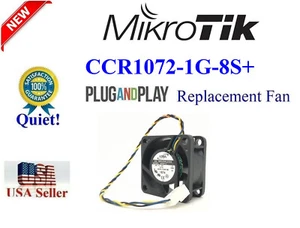 1x Plug-and-Play Replacement Fan for Mikrotik CCR1072-1G-8S+ routers - Picture 1 of 5