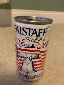 Falstaff Beer Can Salutes 1776 USA 1976 Bi-Centennial Pull Tab Liberty Bell - Picture 1 of 3