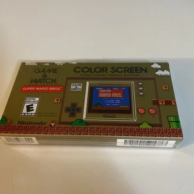 Nintendo Game And Watch Super Mario Bros. 35th Anniversary System - Free Ship - Image 1 of 4