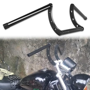 For Suzuki GZ150 250 7'' Rise Motorcycle Handlebars 7/8" 22mm Z Drag Bars Custom - Picture 1 of 12