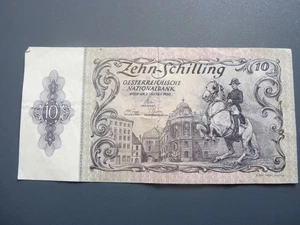 Billet 10 Schilling 1950 Autriche  (23242) - Picture 1 of 2