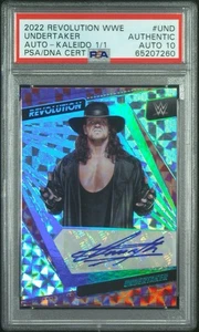 2022 Panini Revolution WWE Undertaker 1/1 Kaleidoscop Auto PSA Auth Auto 10 - Bild 1 von 2