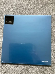 NEW ORDER Be A Rebel Limited Edition Dove Grey 12” Vinyl Single MINT/SEALED MUTE - Picture 1 of 5