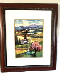 Slava Brodinsky Signed Limited Edition Serigraph Print # 26/50 Almond In Blossom - Bild 1 von 12