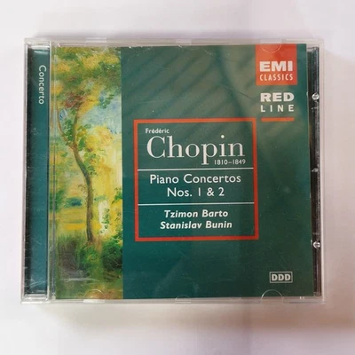 Frédéric Chopin Tzimon Barto Stanislav Bunin – Piano Concertos Nos. 1 & 2 CD EMI - Bild 1 von 3