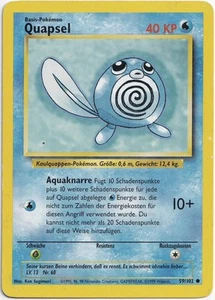 Pokémon Quapsel Uncommon Base Set 59/102 GD Deutsch - Bild 1 von 1