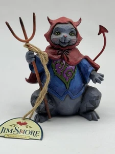 Costume diavolo forcone felino spaventoso gatto Halloween Jim Shore 4034437 senza scatola - Foto 1 di 9