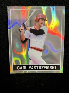 Hoja 2025 15 Aniversario NSCC Promo Pack Mini 48B-26 Carl Yastremski/15 - Imagen 1 de 2