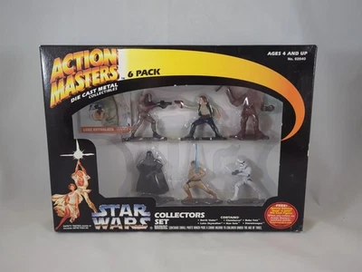 Action Masters Star Wars 1994 Die Cast Metal paquete de 6 conjunto de coleccionistas sin usar, en caja Foto 1 de 4