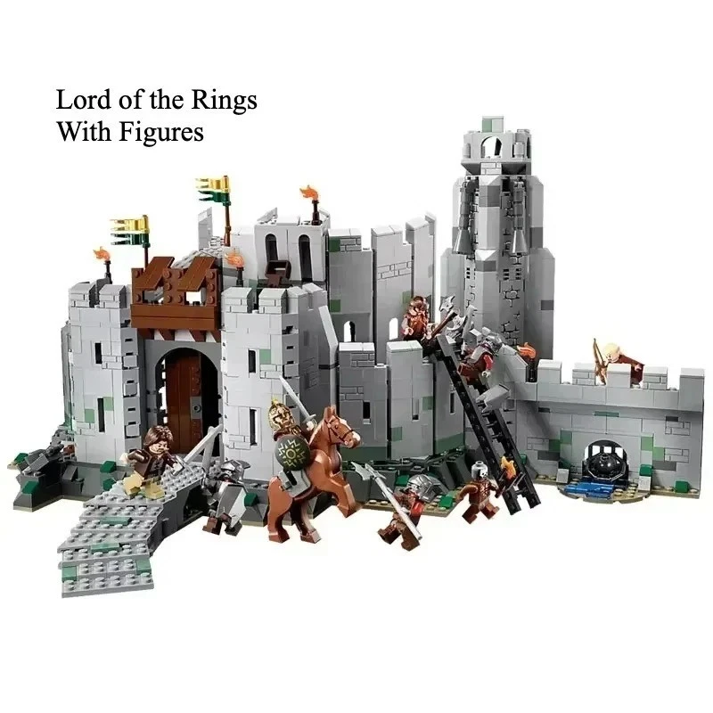 1368Pcs Lord Rings The Battle Of Helms Deep Building Blocks