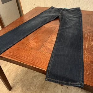 Rock & Roll Herren 33x34 Revolver Slim Straight Jeans Dark Wash - Bild 1 von 9