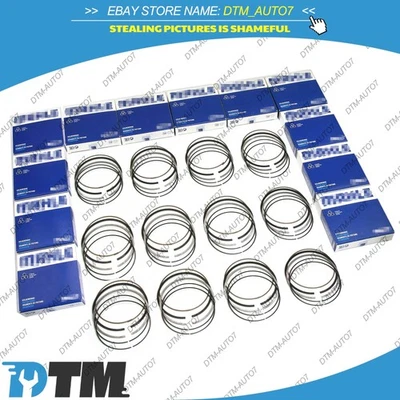 12X Anéis de Pistão Φ82.6mm Conjunto STD Para Mercedes-Benz G65 S65 AMG M275 W221 6.0 V12 - Imagem 1 de 4