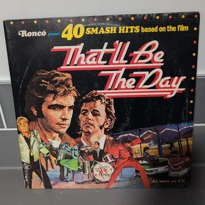 THAT'LL BE THE DAY SOUNDTRACK 1973 UK DOUBLE VINYL LP RONCO MR 2002/3 VG+/VG - Image 1 of 4