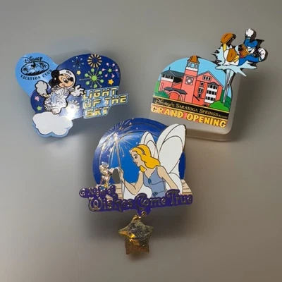 Walt Disney World WDW Disney Vacation Club Vintage PINS SET OF 3 - Изображение 1 из 4