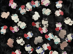 *~8~๐Piece, Random, Hello Kitty Enamel Charms-Sanrio- Alloy~ DIY Jewelry~ ๐! - Picture 1 of 8