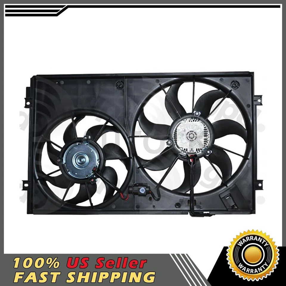 Ventilador de refrigeração do motor Global Parts compatível com 2013 2014 Volkswagen Beetle - Imagem 1 de 1