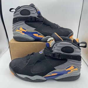 Usado Talla 13 - Air Jordan 8 Retro Phoenix Suns 305381-043 - Imagen 1 de 6