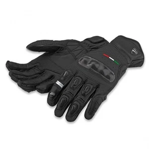 Ducati Diavel C2 Leather Gloves Black NEW !! - Picture 1 of 1