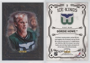2012 Panini Black Friday Kings Gordie Howe #9 HOF